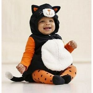 Carter's Baby Cat Kitty Halloween 3-pcs Costume